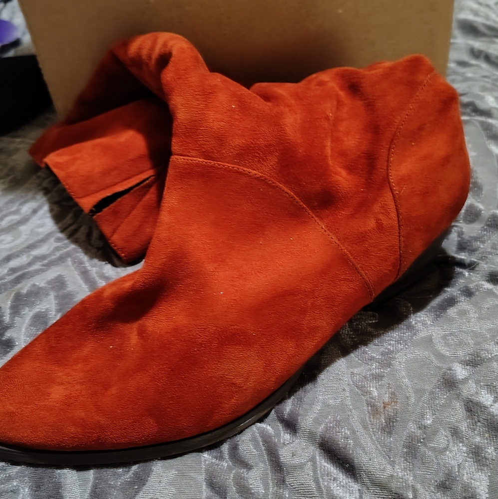 Cloudwalkers Rust Ankle Booties - image 1